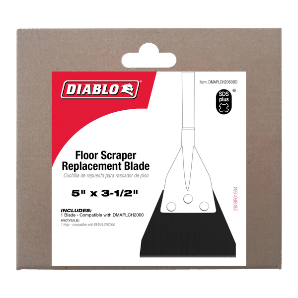 Diablo DMAPLCH2060BO SDS-Plus Floor Scraper Replacement Blade (for DMAPLCH2060)