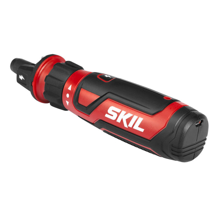 SKIL Rechargeable 4V Screwdriver with Circuit Sensor & 45-PC Bit Kit