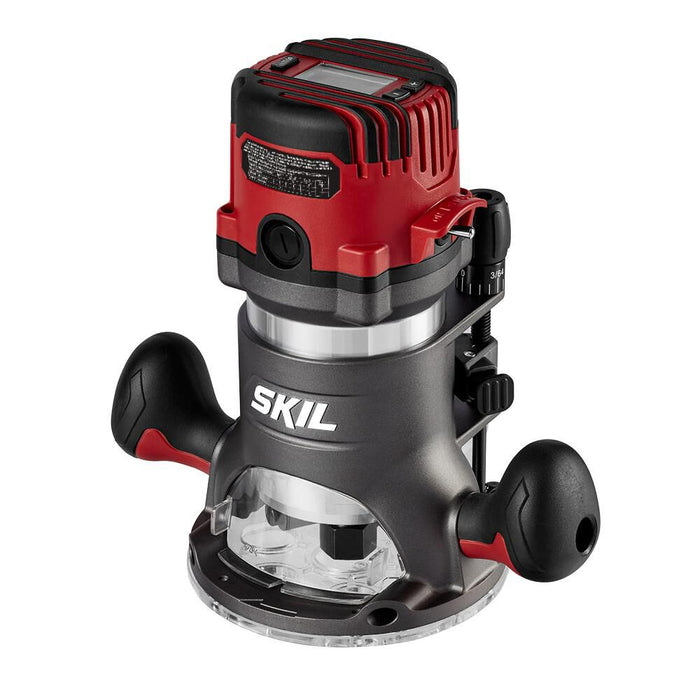 SKIL 14 Amp Plunge and Fixed Base Digital Router — Contractor Tool ...