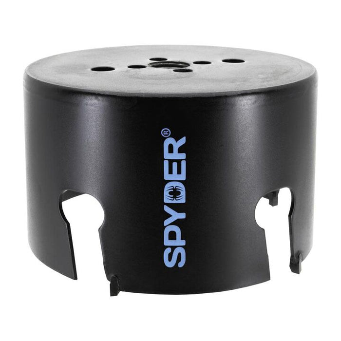 Spyder 600044CF 4-1/4-Inch Diameter Carbide Tipped Hole Saw, for Fiber Cement Board, Wood, PVC, Plastic, Concrete Block, Ceramic Tile, and More