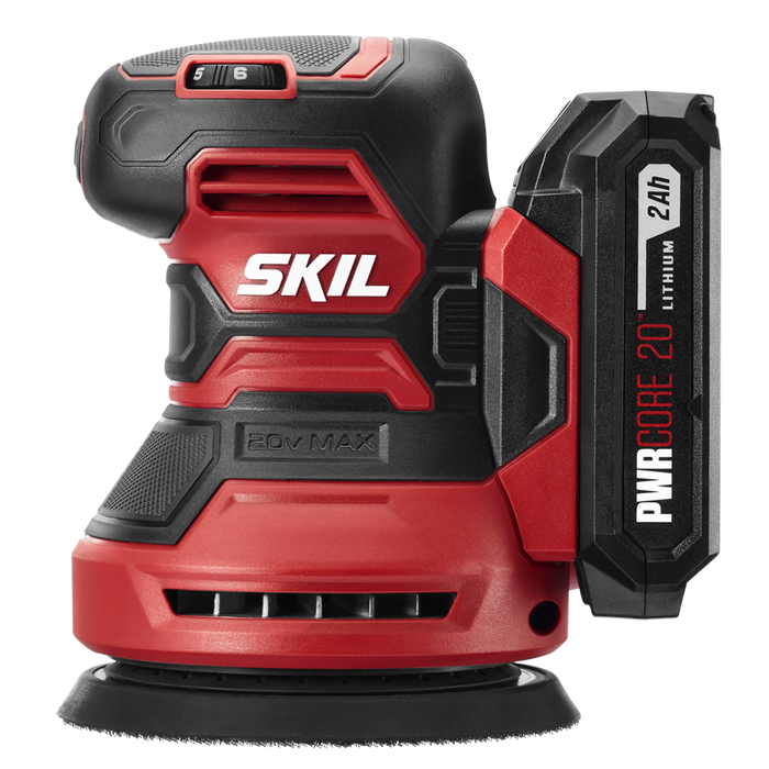 SKIL PWR CORE 20️V 5-Inch Random Orbital Sander Kit - SR6604B-10