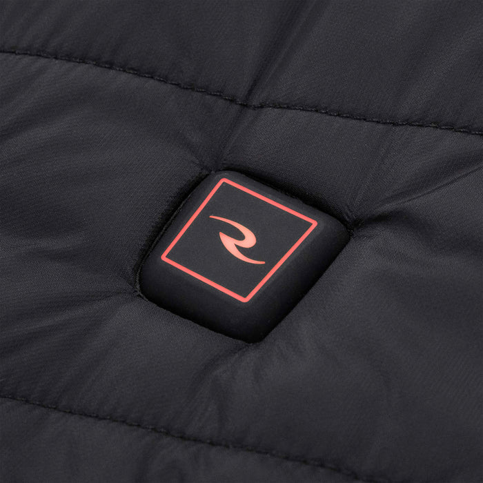 [USED-LIKE NEW] Radians RHG-V201B-M Women's Heated Puffer Vest Kit with Battery, Black, Medium