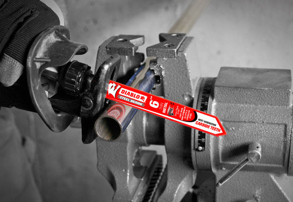 Diablo DS0820CF 8" Steel Demon Carbide Recip Blades for Medium Metal Cutting, 20 TPI