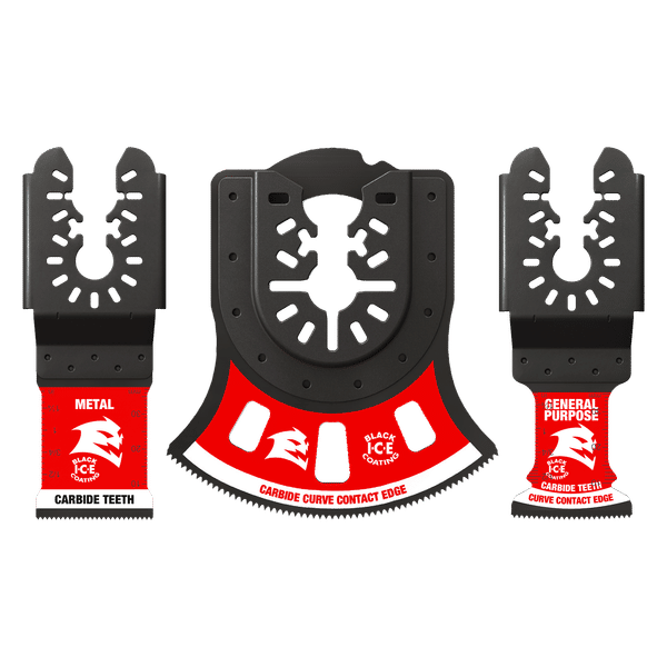 Diablo DOU3CS Universal Fit Carbide Oscillating Blade Set (Pack of 3)