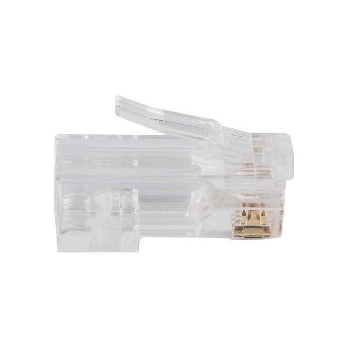 Klein Tools VDV826-704 Pass-Thru Modular Data Plugs, RJ-45-CAT6A, UTP (Pack of 50)