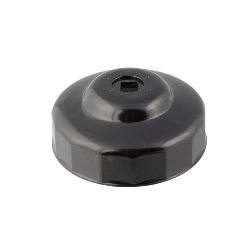 Steelman 06128 90mm x 15 Flute Oil Filter Cap Wrench, 3/8-inch Drive, Low-Profile Design for Confined Space