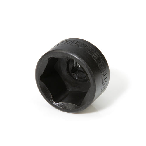 Steelman 95646 27mm Low Profile Oil Filter Wrench Socket for Mercedes-Benz A-Class, Mini, Kia, Nissan, and Others, 3/8-Inch Drive