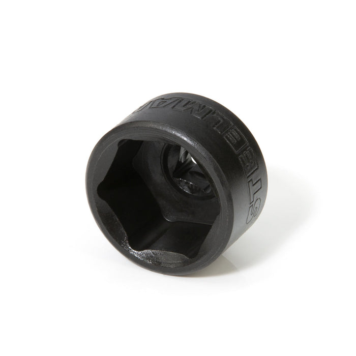 Steelman 95646 27mm Low Profile Oil Filter Wrench Socket for Mercedes-Benz A-Class, Mini, Kia, Nissan, and Others, 3/8-Inch Drive