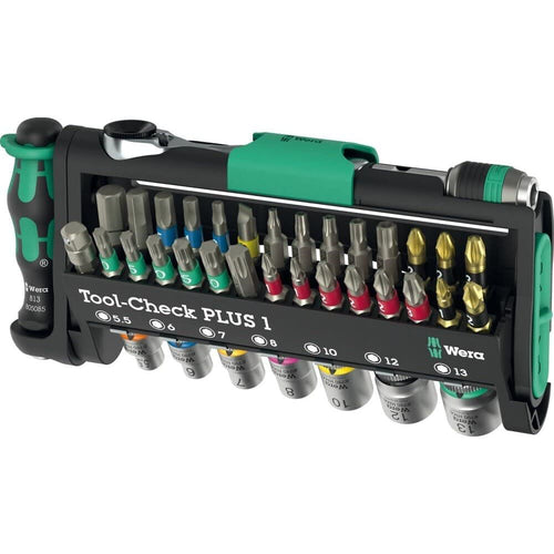 Wera Tools 05049055001 Chrome-Vanadium Tool-Check Plus 1 Set, 39 Pieces