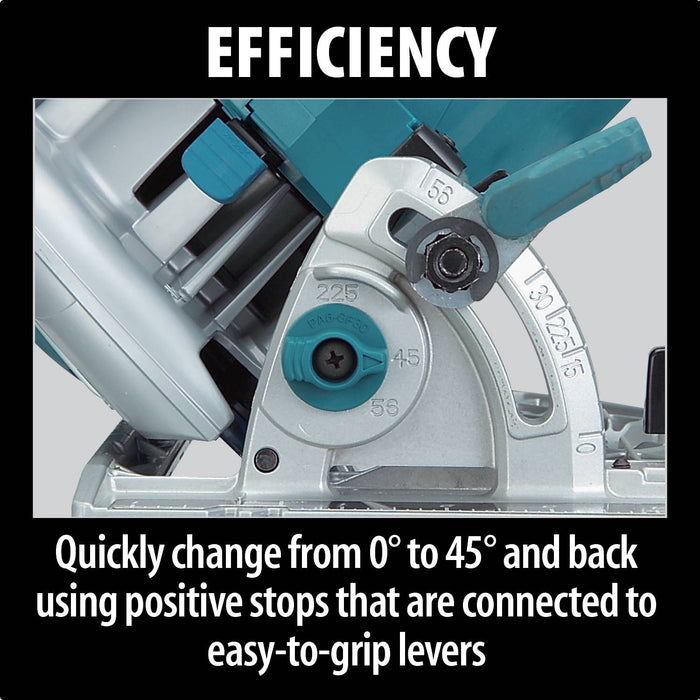 Makita 5008MGA - 8-1/4" Magnesium Circular Saw, 15 AMP, L.E.D. Light, electric brake