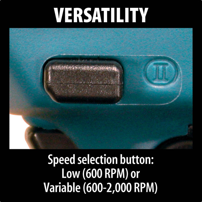 Makita PV7001C - 7" Vertical Polisher, 7.9 AMP, 600-2,000 RPM, var. spd., 5/8"-11
