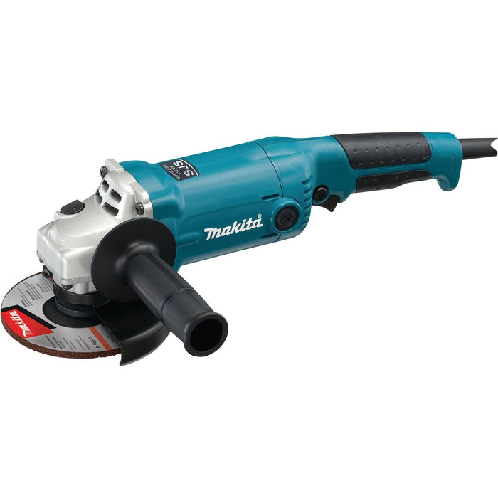 Makita GA6020YX1 - 6" SJS Cut-Off/Angle Grinder, 10.5 AMP, 10,000 RPM, 5/8"-11, AC/DC, lock-off, no lock-on (includes both cutting and grinding wheels & guards)
