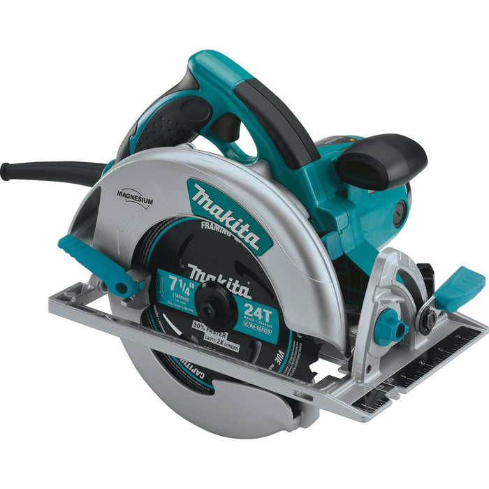 Makita 5007MGA - 7-1/4" Magnesium Circular Saw, 15 AMP, L.E.D. Light, electric brake, case