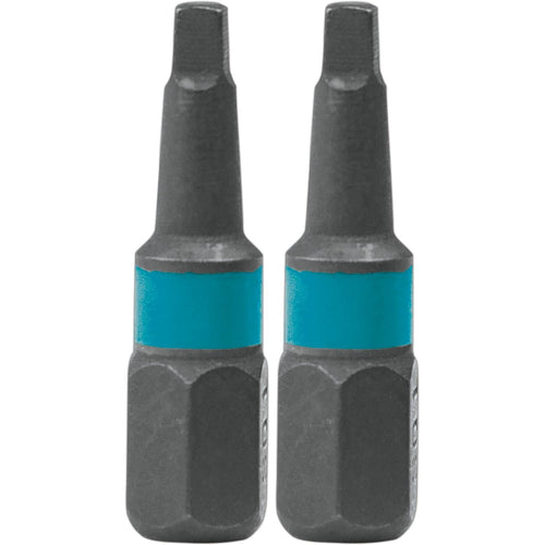 Makita (A-96506) ImpactX️ #1 Square Recess 1″ Insert Bit (2-Pack)