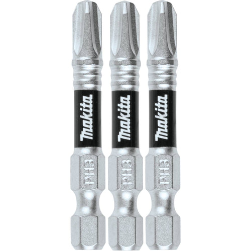 Makita E-00789 - Impact XPS #3 Phillips 2" Power Bit, 3/pk
