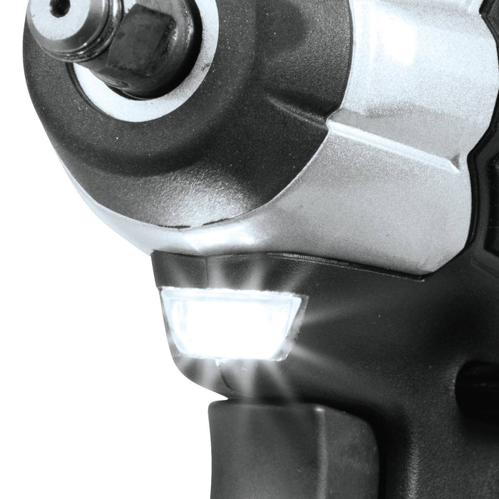 Makita 18V LXT Lithium-Ion Sub-Compact Brushless Cordless 3/8" Sq. Drive Impact Wrench Kit, var. spd., rev., L.E.D. Light, bag (2.0Ah)