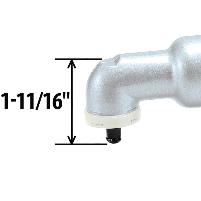 Makita LT02R1 - 12V max CXT Lithium-Ion Cordless 3/8" Sq. Drive Angle Impact Wrench Kit, var. spd., rev., L.E.D. Light, case (2.0Ah)