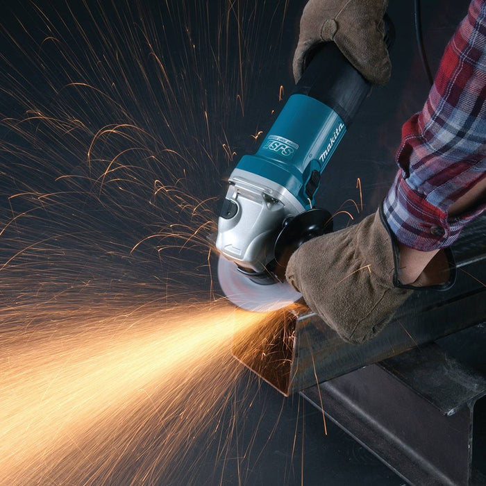 Makita 5-Inch SJSII High-Power Angle Grinder with Tuck Point Guard