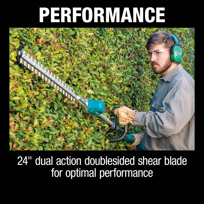 Makita 18V LXT Lithium-Ion Brushless Cordless 24" Pole Hedge Trimmer Kit (5.0Ah)