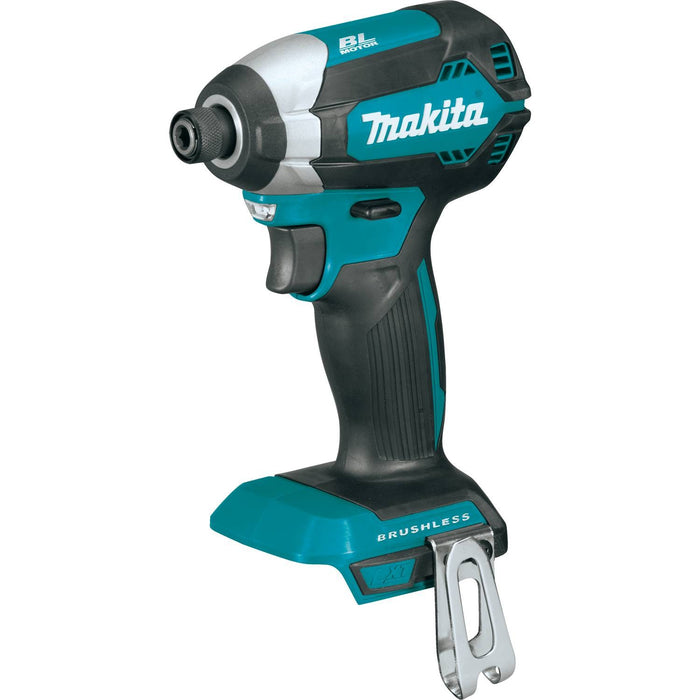 Makita (XT447T) 18V LXT Lithium-Ion Brushless Cordless 4 Pc. Combo Kit