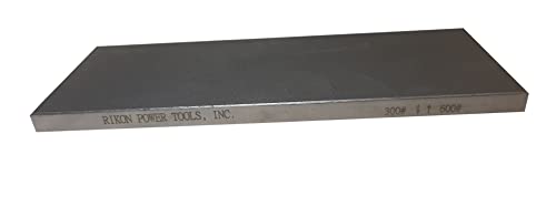 RIKON PRO CBN Bench Stone 8in x 3in 300 grit on one side and 600 grit on the other for high speed steel woodworking Wood Lathe tools