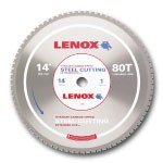 LENOX 14" x 80 Tooth Count Metal Cutting Circular Saw Blades