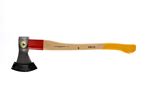 GEDORE OX 620 H-1257 H-1257-Multipurpose Forestry Axe with ROTBAND-Plus-Perfect for Outdoors, Chopping Logs, Trees and Firewood