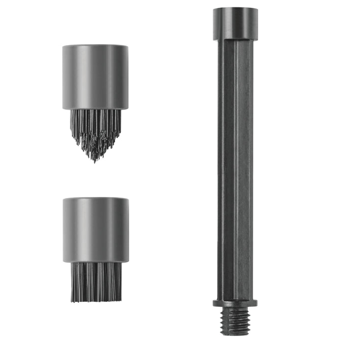 Dremel PC370-2 - Detail Brushes = 1 Flat Brush + 1 Conical Brush + 1 Extension (4 Inch Long)