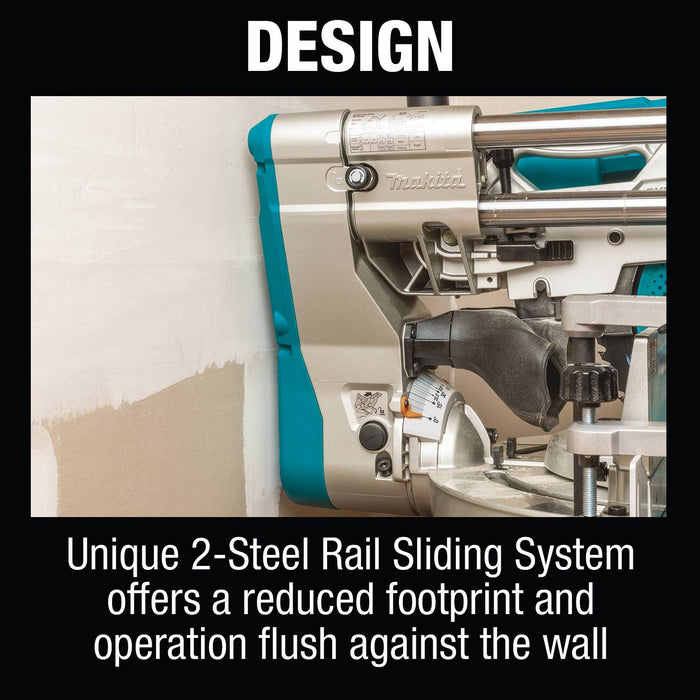 Makita (XSL07Z) 36V (18V X2) LXT Brushless 12" Dual-Bevel Sliding Compound Miter Saw, laser (Bare Tool)