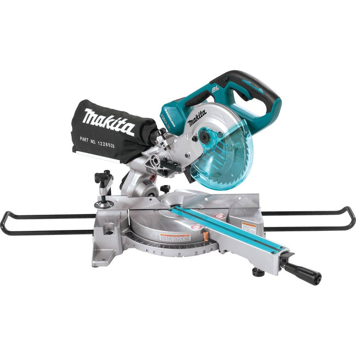 Makita (XSL02Z) 36V (18V X2) LXT Brushless 7‑1/2" Dual Slide Compound Miter Saw (Bare Tool)
