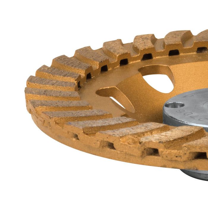 Makita A-98871 - 5" Low-Vibration Diamond Cup Wheel, Turbo