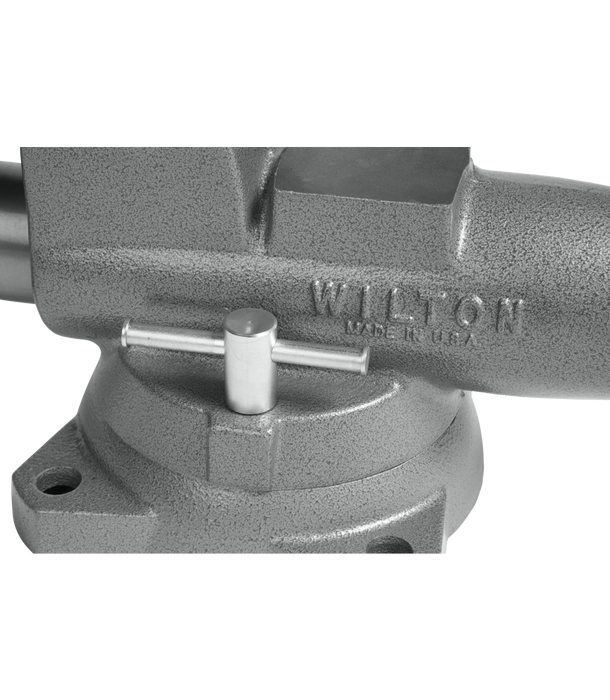 Wilton Combination Pipe And Bench 4-1/2” Jaw Round Channel Vise with Swivel Base