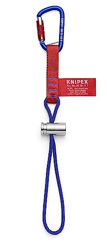 KNIPEX Tethering Adaptor Straps with Captive Eye Carabiner up to 13 lbs.
