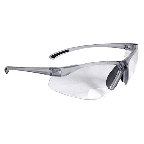 Radians C2 Bi-Focal Safety Eyewear, Clear Lens, 1.5 Diopter