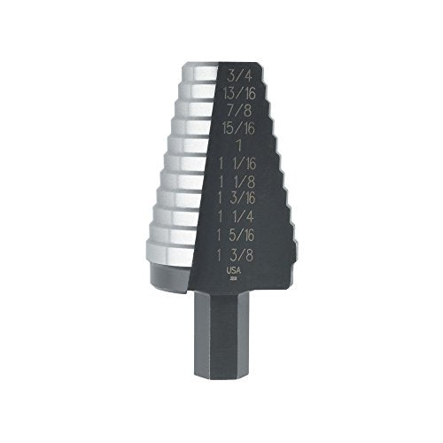 IRWIN 10225 Unibit General Purpose Step Drill Bit Set