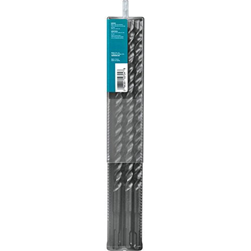 Makita 1/2" x 12" SDS-Plus Bit, 3-Cutter (10 Pack)