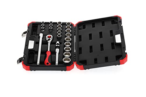 GEDORE RED 24-Piece 1/2 Size 10-32mm Socket Set