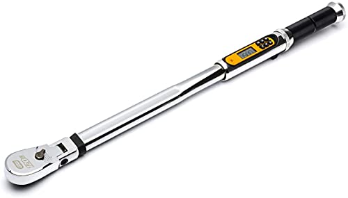 GEARWRENCH Flex Head Electronic Torque Wrench with Angle