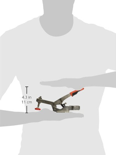 Bessey (STC-HH50) Horizontal Auto-Adjust Toggle Nickel Plated Clamp