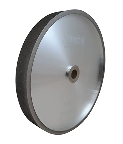 RIKON PRO Series CBN Grinding Wheel 350 Grit 8-inch Wheel to Sharpen High Speed Steel Cutting Tools for your Woodworking Lathe