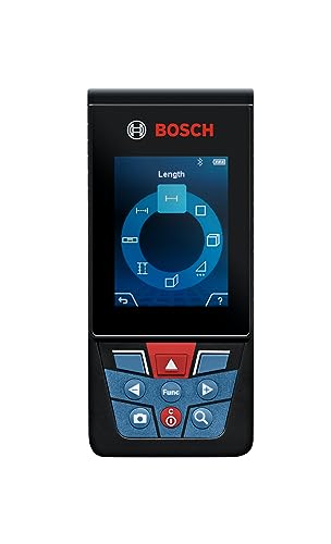 Bosch Blaze Outdoor 400ft Bluetooth Connected Laser Measure with Camera and AA Batteries