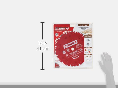 Diablo 12-Inch x 60 Tooth 1in Arbor Combination Saw Blade