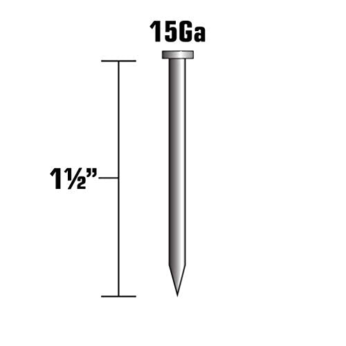 Metabo HPT 2-1/2 In. 15 Gauge Finish Nails 1000 Qty