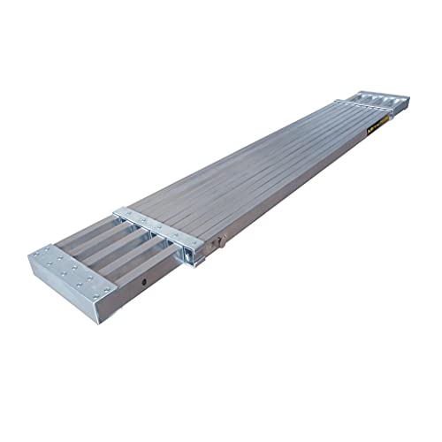 Metaltech Aluminum Telescoping Work Plank with 250 lb. Load Capacity