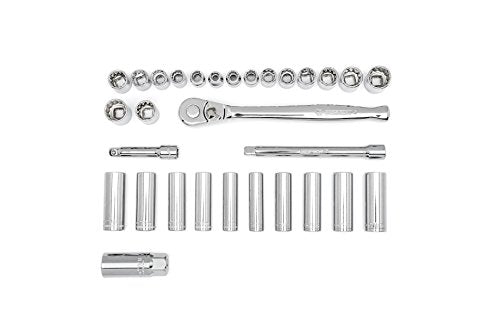 Crescent Drive 6 and 12 Point Standard & Deep SAE/Metric Mechanics Tool Set