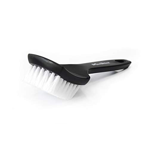 MaxShine All Purpose Long Handled Stiff Bristle Brush, Perfect for Tire & Carpet, Home/Office Cleaning