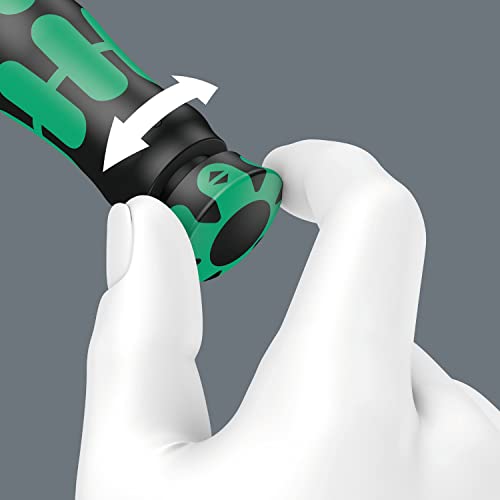 Wera Tools Click Torque B 2 Adjustable Torque Wrench, 3/8" Square Drive, 20 - 100 Nm, 05075611001