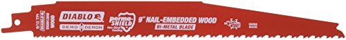 Diablo (DS0912BW25) Demo Demon 9 in. Reciprocating Saw Blade for Metal (25-Pack)