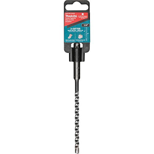 Makita 1/4" x 6" SDS-Plus Bit, 3-Cutter