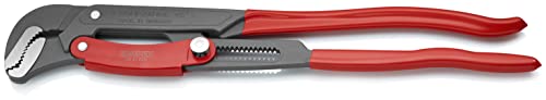KNIPEX Pipe Wrench S-Type 560mm Swedish Pattern Plastic Handle